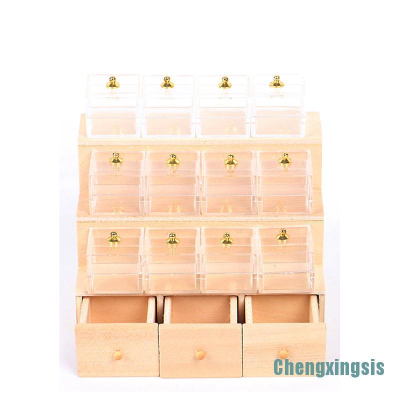 Mô Hình Tủ Trang Trí Nhà Búp Bê Tỉ Lệ 1: 1