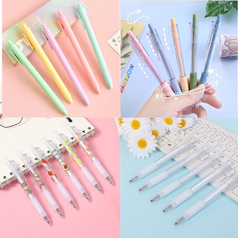 Bút Mực gel Thiết Kế Đơn Giản Tiện Dụng Cho Học Sinh/Văn Phòng