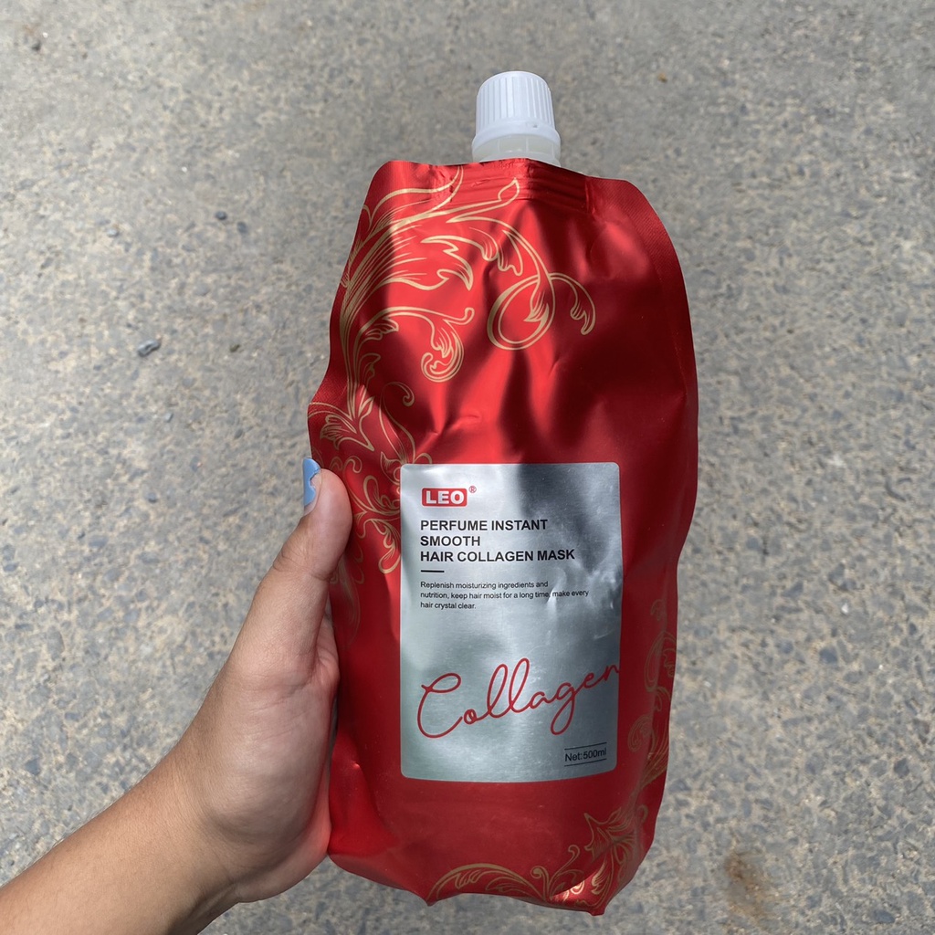 Kem hấp dầu Collagen Prosee Leo Phục Hồi Tóc Bóng Mượt 500ml - NEW 2022