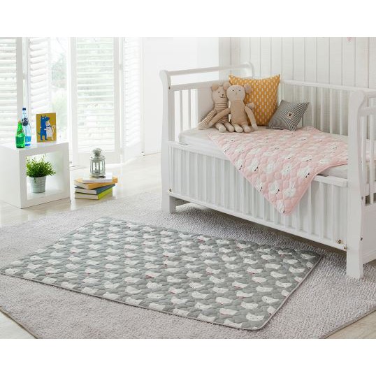 [Mã 267FMCGSALE giảm 8% đơn 500K] Thảm chống thấm cotton organic Prielle / Decoone Made in Korea