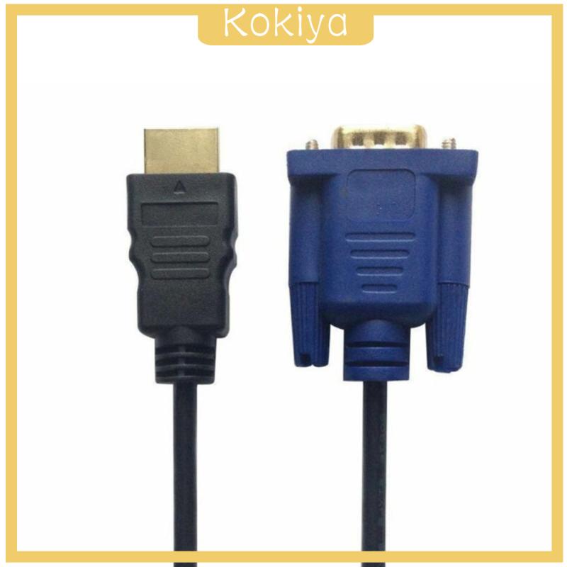 Cáp Chuyển Đổi Hdmi Kokaya 1080p Sang Vga Cho Hdtv 3ft