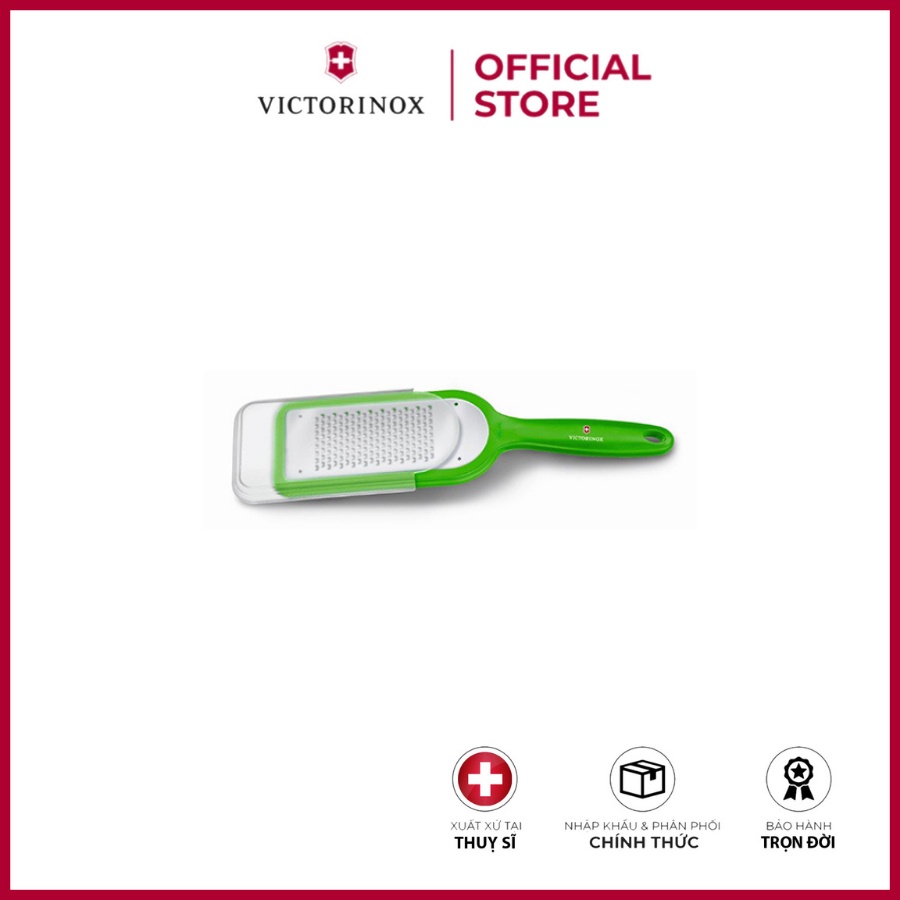 Bào củ quả cầm tay Victorinox (Lưỡi nhuyễn) FINE EDGE 7.6082.4 GREEN