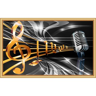 Tranh dán tường VTC tranh Trang trí quán karaoke UD0648K