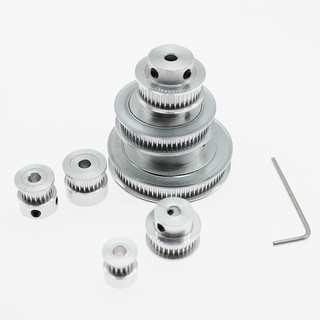 Puly GT2 20 30 36 40 60 răng – Lỗ 5mm và 8mm