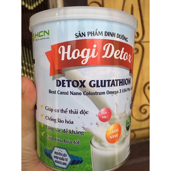 Sữa Hogi Detox 400g Giúp Thải độc; Tăng Cường Sức Đề Kháng, Chống Lão Hóa