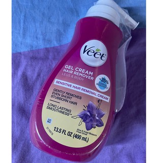 Kem WAX Lông Body Veet Hair Removal Cream Sensitive 400ml