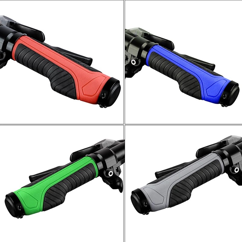 1 Cặp tay nắm cao su WEST BIKING bọc tay lái xe đạp bằng hợp kim chống trượt