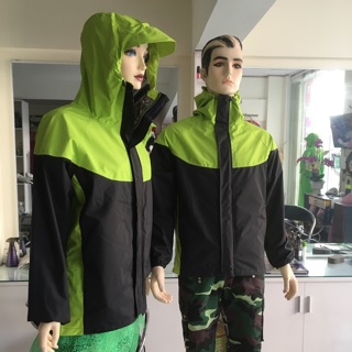 Bộ quần áo mưa 2 lớp ngoại cỡ thiết kế theo yêu cầu