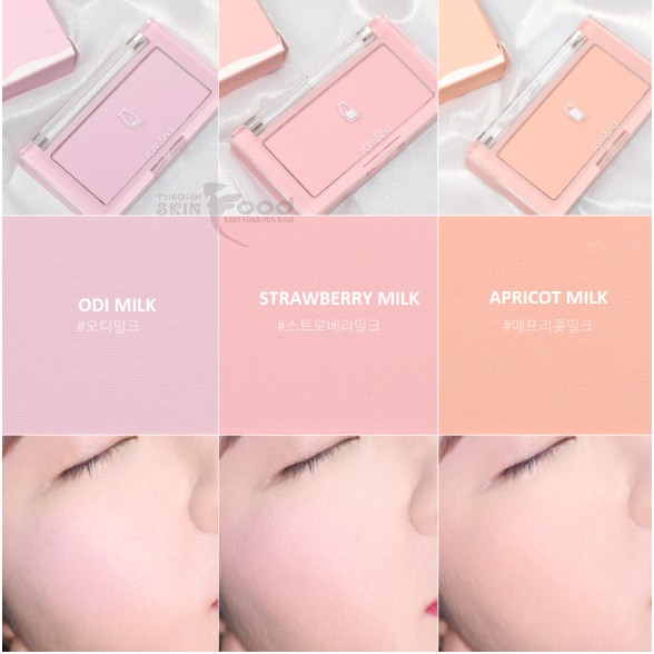 [3 MÀU MỚI][MILK SERIES] Phấn Má Hồng Xinh Xắn Ngọt Ngào Dạng Nén Romand Better Than Cheek 3.8g | BigBuy360 - bigbuy360.vn