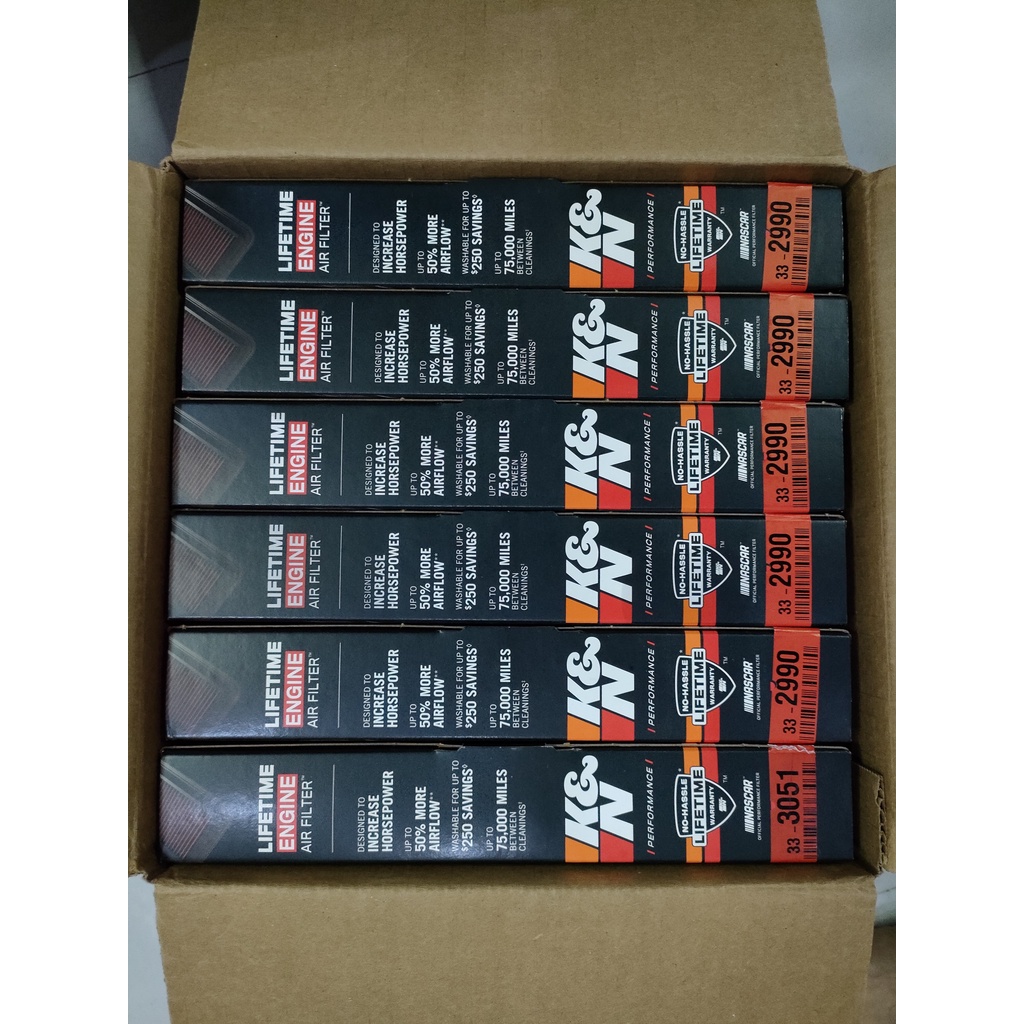 Lọc gió động cơ K&N 33-2990 cho các dòng BMW F20 F21 F30 F31 F32
