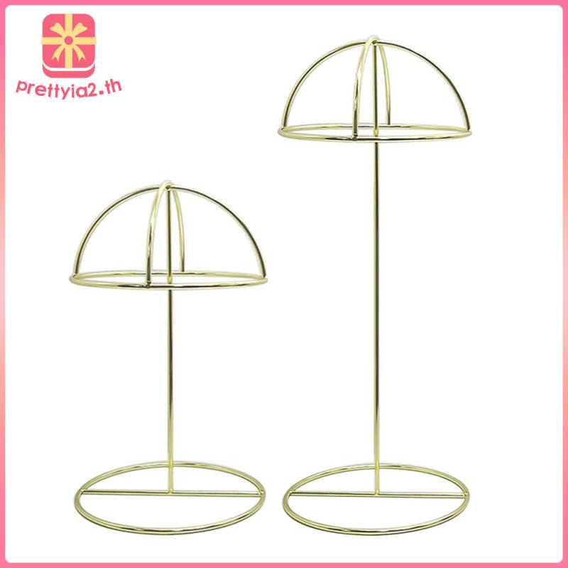 Giá Đỡ Trưng Bày Tóc Giả / Khăn Choàng / Mũ Hình Vòm Bằng Kim Loại