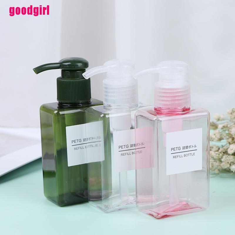 (Hàng Mới Về) Chai Đựng Dầu Gội / Sữa Tắm 100ml Tiện Dụng