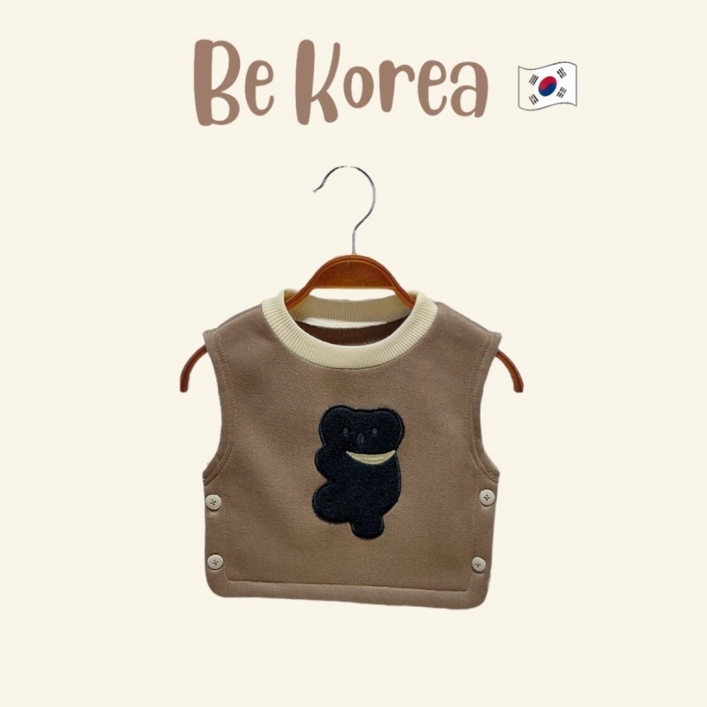 Áo Gile Con Vật Cute Cho Bé Từ 5-16Kg - BEKOREA