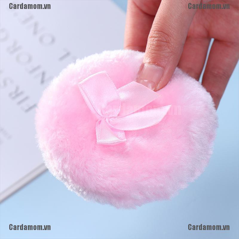 [Hàng mới về] Bông phấn chuyên dụng mềm mại thắt nơ bướm chất lượng cao cho bé | BigBuy360 - bigbuy360.vn