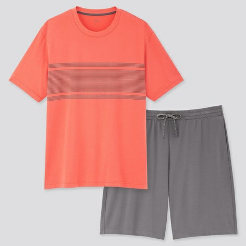 (UNIQLO chính hãng Nhật) Bộ Nam Airism bộ mặc nhà Nam chất làm mát - S | BigBuy360 - bigbuy360.vn