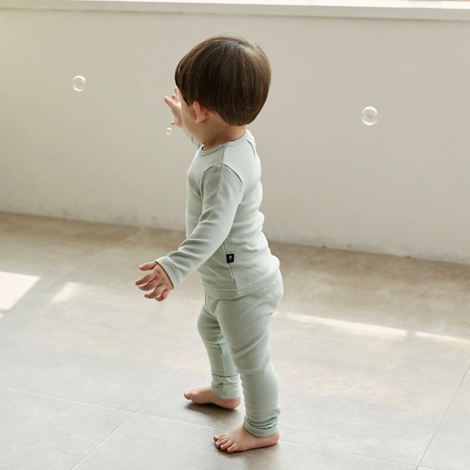 [Nhung123] Bộ đồ thun cạp cao Rototo bebe cho bé đai quần cao thoải mái cử động, chống hở bụng dùng cho bé từ 6-12 tháng