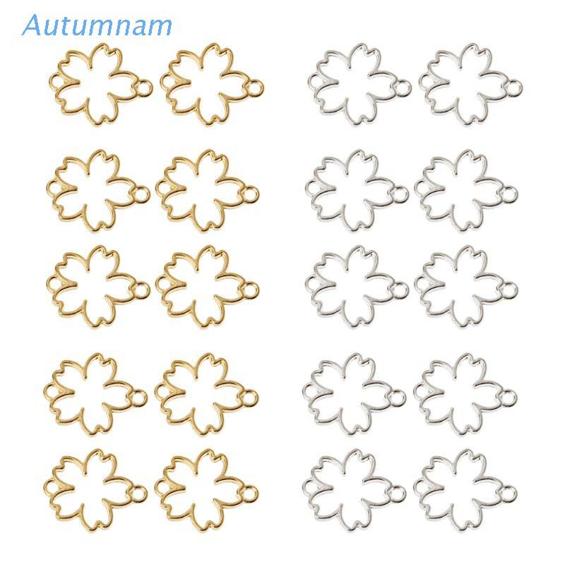 Set 10 Mặt Dây Chuyền Hình Hoa Anh Đào Xinh Xắn Đáng Yêu