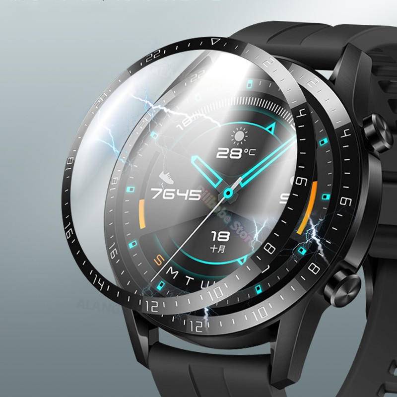 Miếng Dán Sợi Carbon Bảo Vệ Mặt Sau Đồng Hồ Huawei GT2 GT3 Pro 46mm Huawei Magic 2 Watch 3 Pro 46mm
