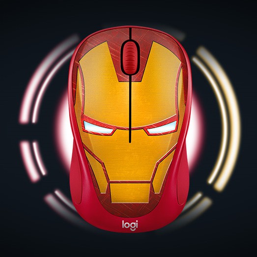 Chuột Không Dây Logitech M238 Marvel Collection/BH Chính Hãng