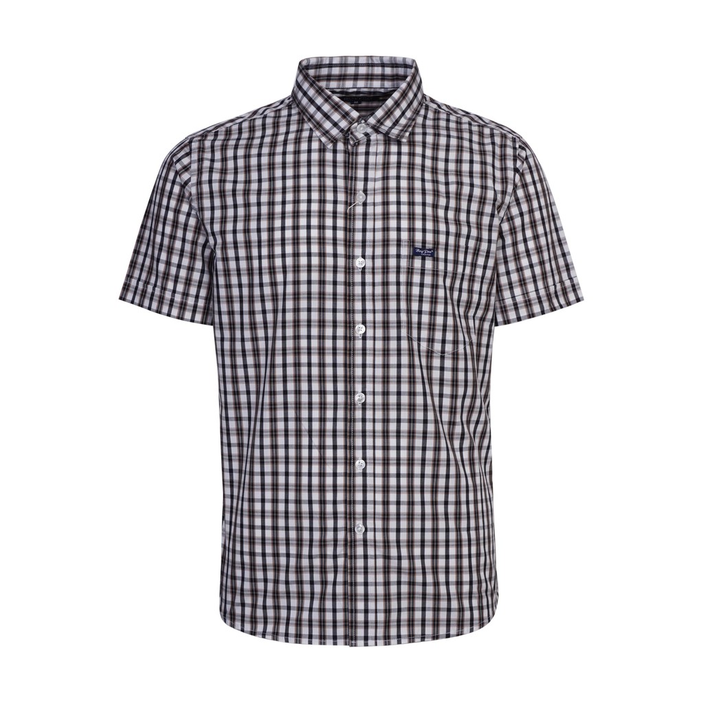 [Mã FAMALLT5 giảm 15% đơn 150K] Áo sơ mi nam caro ngắn tay cao cấp boypro BPR102