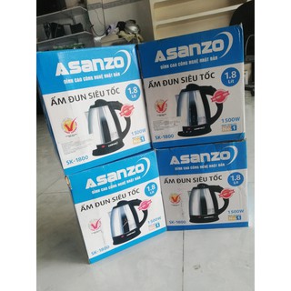 Bình đun asanzo sk-1800