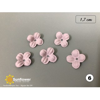 Set 10 cánh hoa nhí 1,5cm