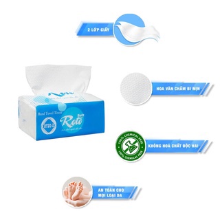 Khăn giấy rút lau tay đa năng 2 lớp  Roto20-2 lớp | LADYSHOP_01