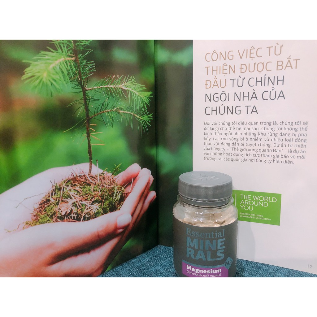 Thực phẩm bảo vệ sức khỏe Essential Minerals Magnesium