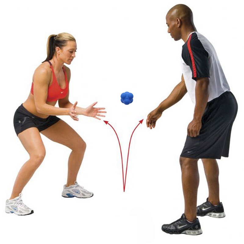 Bóng lục giác luyện tập phản xạ tiện lợi