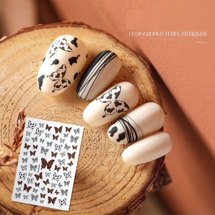 Sticker Nail Buterfly / Hoa Hồng, Phụ Kiện Nail - Vani Store [KIRA0087]