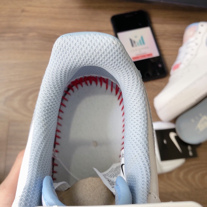 GIÀY A.F LV8 GS PINK LAI AU DA THẬT [ FREESHIP + BOX ]