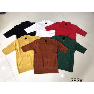 G11. 282. áo len cỗ bông