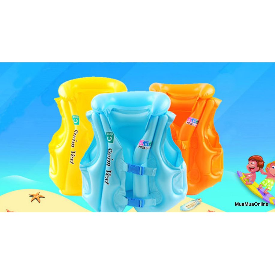 Áo Phao Swim Vest Cho Bé Tập Bơi Cao Cấp