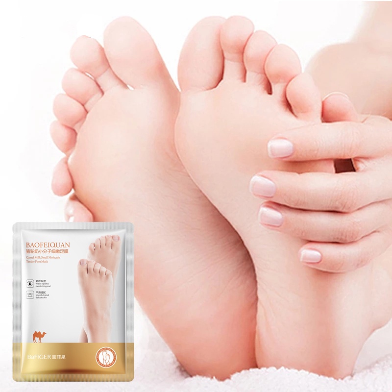 1 Cặp Mặt Nạ Chân Tẩy Tế Bào Chết Dưỡng Ẩm Làm Trắng Da