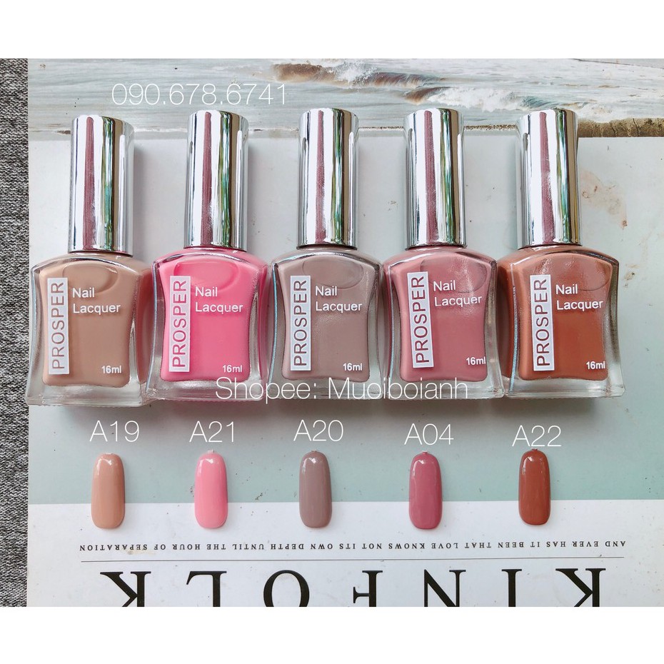 Sơn Móng Tay Tone Nude ( Hàng Mới Về ) 16Ml
