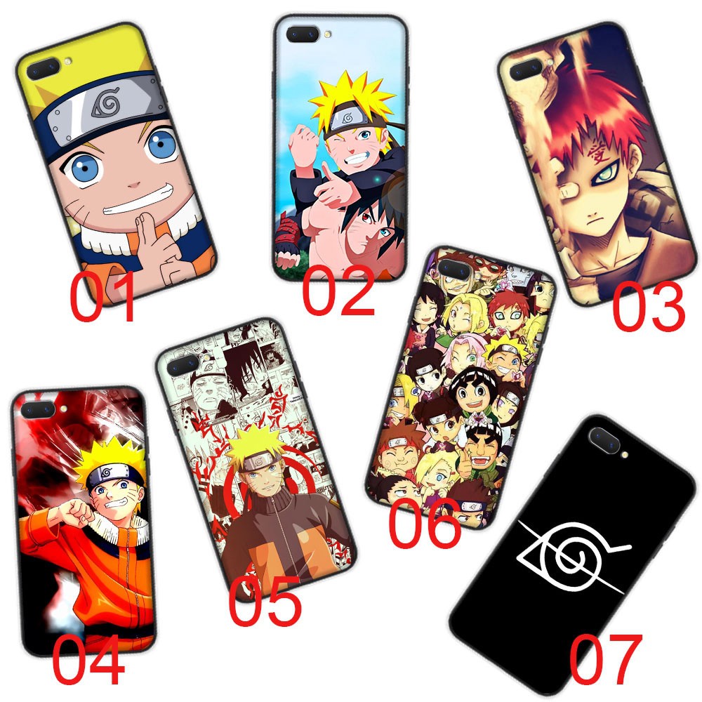 Ốp Lưng Mềm In Hình Naruto Cho Oppo A93 A91 A85 A83 A8 A1 A1K A7 Ax7 A15 A15S