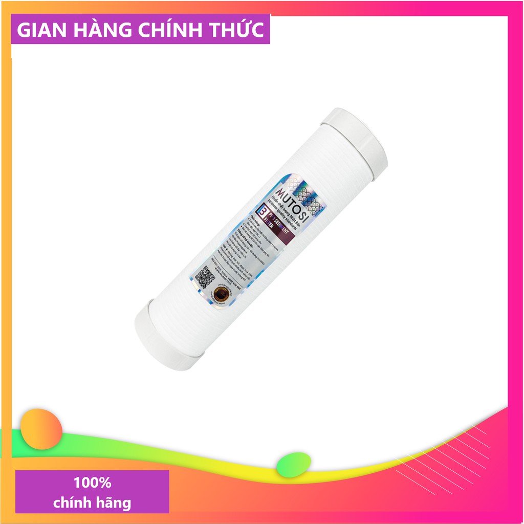 Lõi lọc nước Mutosi số 3 - Lõi PP1 micron