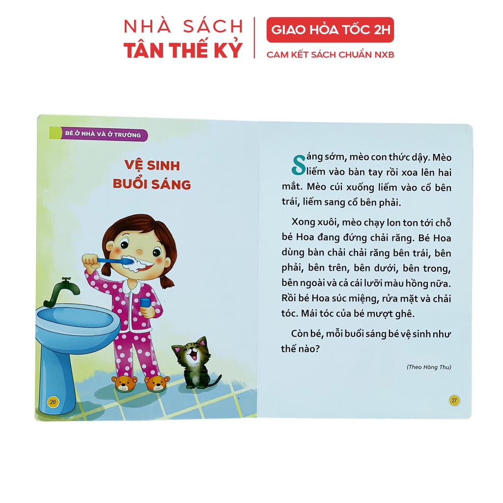 Sách Truyện cho bé tập đọc phát triển ngôn ngữ (Bìa cứng)