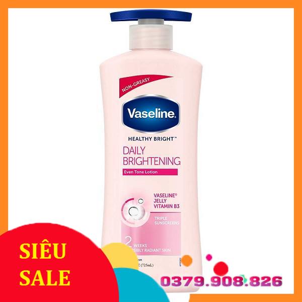Sữa Dưỡng thể Vaseline 725ml Body Lotion Mỹ trắng da ,mịn màng, cấp ẩm chuyên sâu , phù hợp cho làn da châu Á