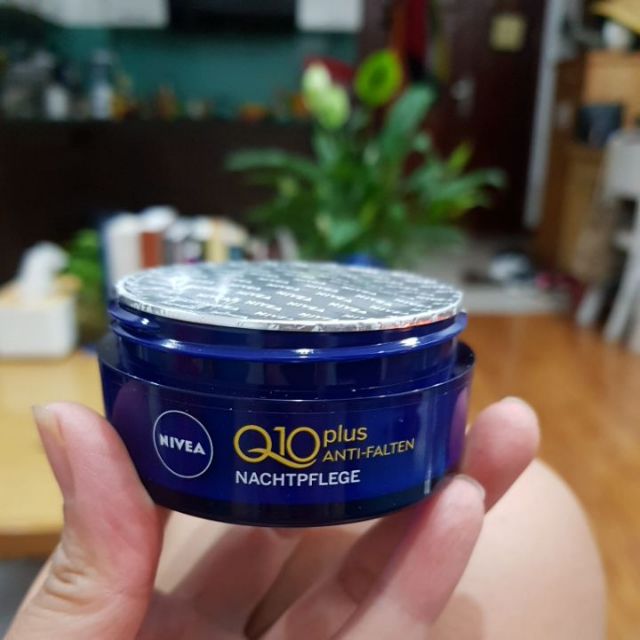 HÀNG CHUẨN ĐỨC_Kem dưỡng da Nivea ban đêm Q10 Plus Anti-falten Nachtpflege