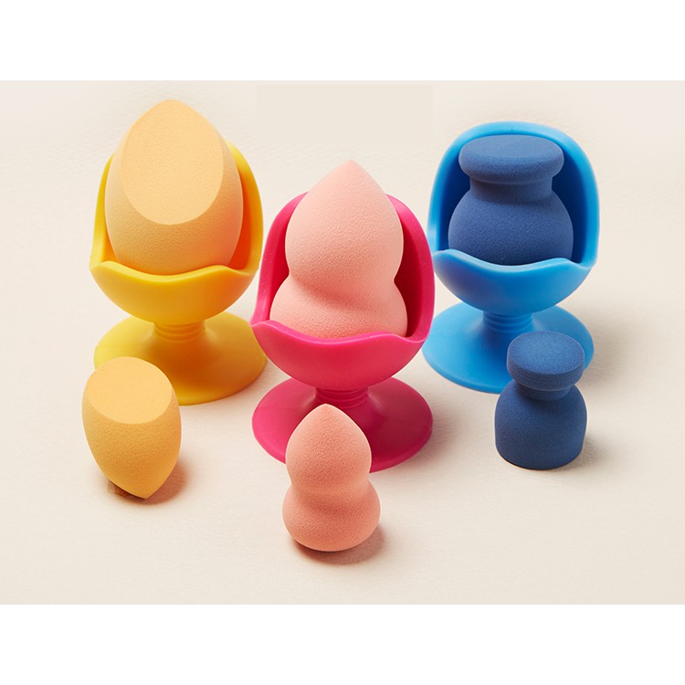 Bộ 3 Bông Tán Kem Apieu Mini Puff Collection