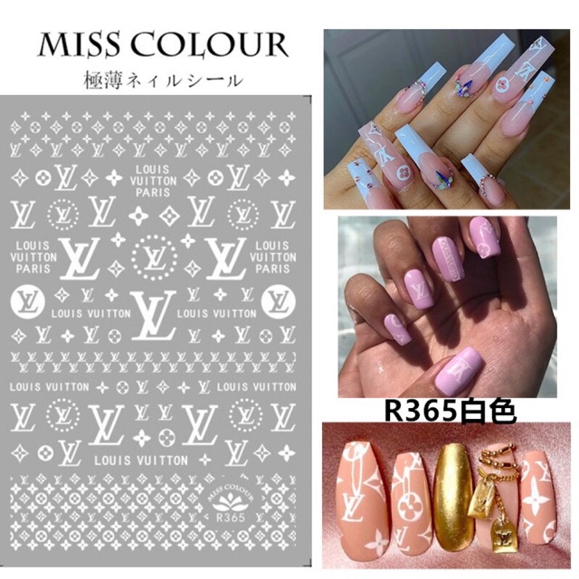 Miếng dán móng tay 3D nail sticker - Ann933233