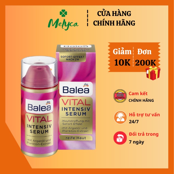 Serum mờ nám tàn nhang Balea Vital Intensive 30ml nội địa Đức - Shop Melyca