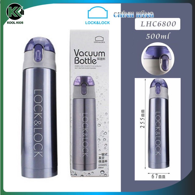 BÌNH GIỮ NHIỆT Lock&Lock VACUUM BOTTLE 500ML