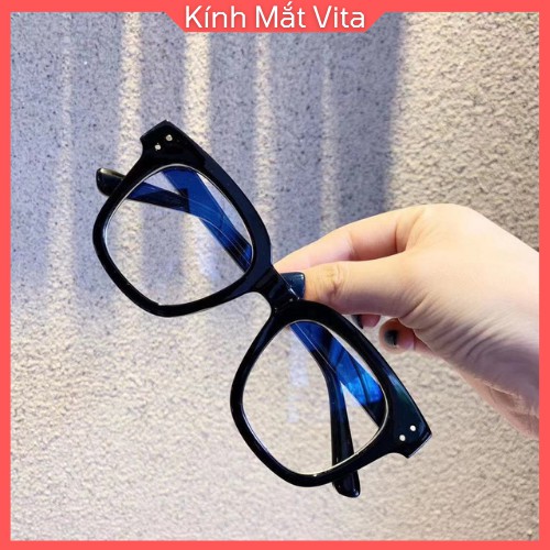 Gọng Kính Cận Nam Nữ Shopvita Gọng Kính Vuông Kính Chống Tia Ánh Sáng Xanh Giá Rẻ- VT7 | BigBuy360 - bigbuy360.vn