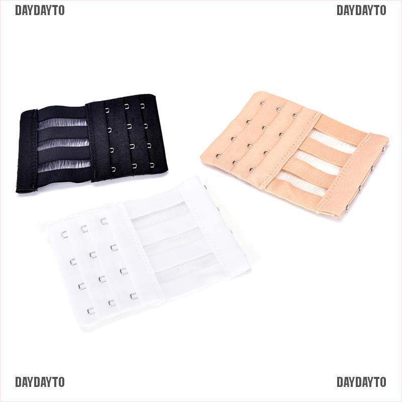 Dây Đai Nối Dài Áo Ngực 3 Hàng 4 Móc Chất Lượng Cao Có Thể Điều Chỉnh