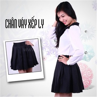 Chân váy xếp ly
