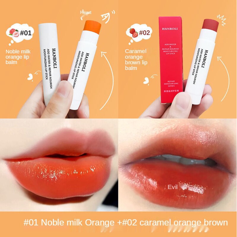 [Hàng mới về] Son dưỡng môi dưỡng ẩm màu sắc thời trang