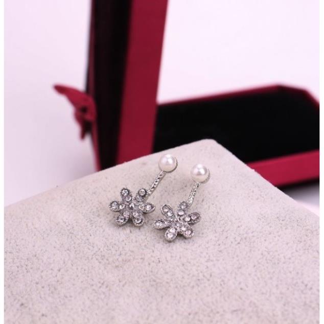 Khuyên hoa tuyết 6 cánh Phong Cách Hàn Quốc i15
