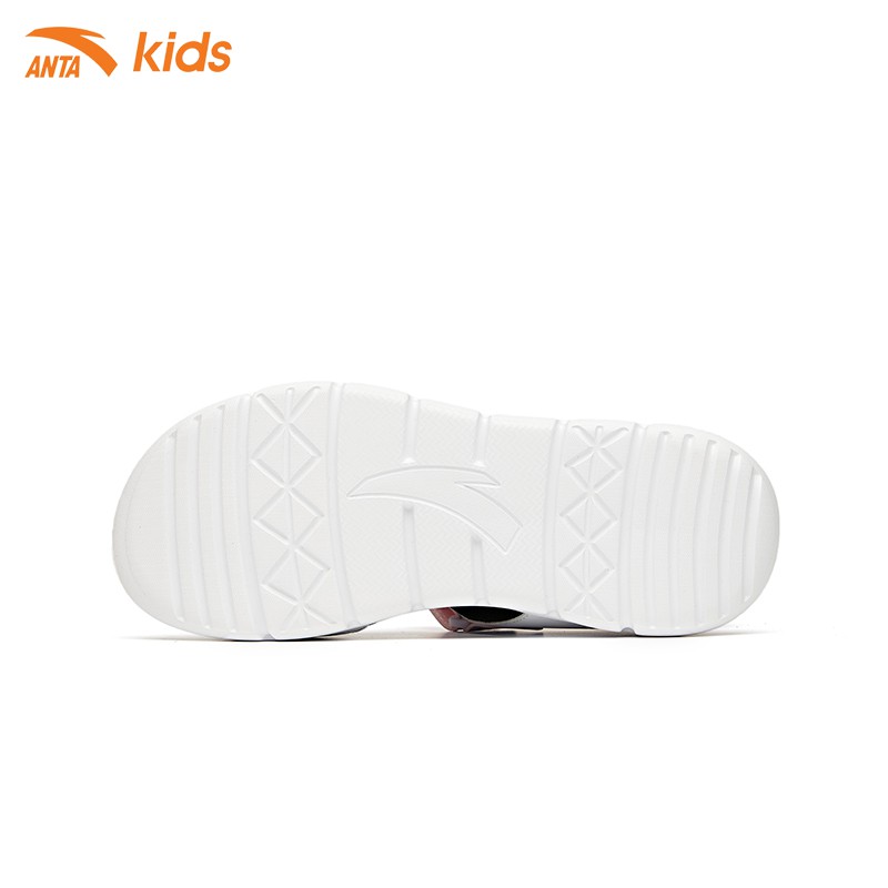 Sandals bé gái quai dán phối màu năng động thương hiệu Anta Kids W322126921-4